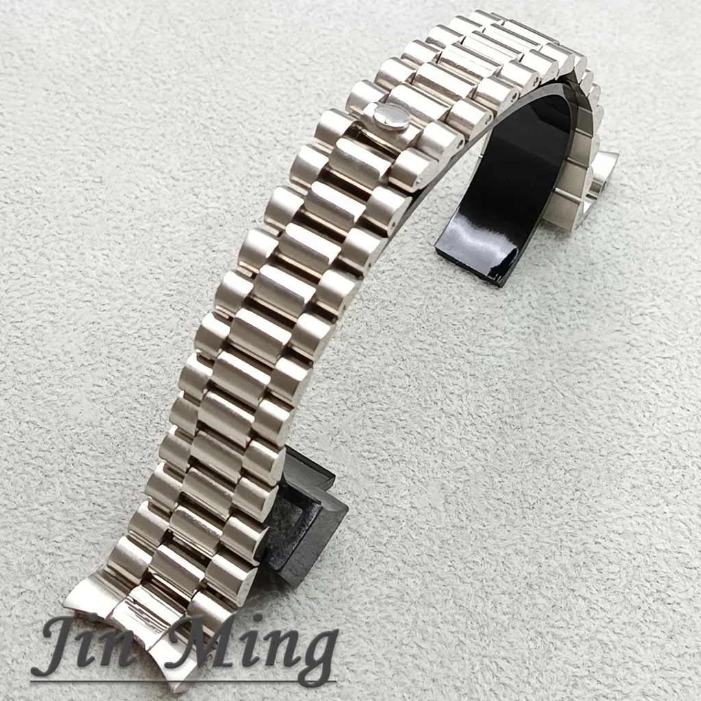 Premium Men's Watch Case with Sapphire Glass and Strap Parts, 36mm/40mm S Crown