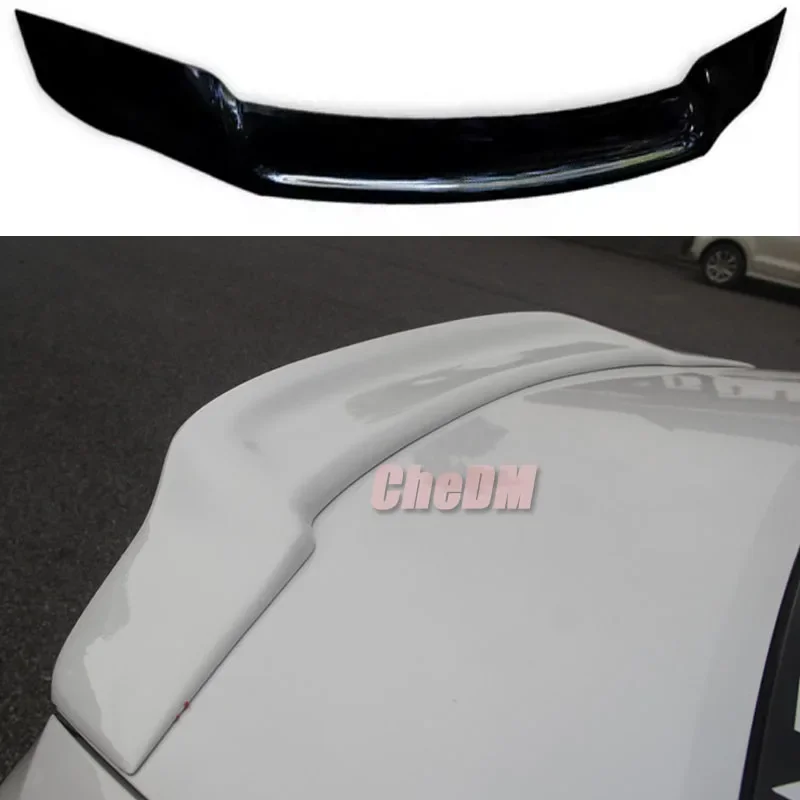 

Car-Styling R Style Luster Carbon Fiber Pattern Abs Rear Trunk Spoiler Wing Fit For Hyundai Sonata 8 2011 - 2013