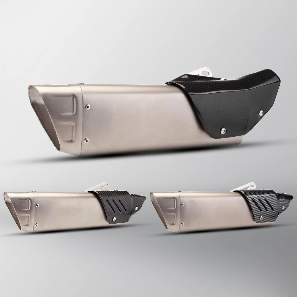 Tubo Silenziatore Di Scarico Modificato Per Moto Z400 R7 Cbr650 Mt09 Scarico Modificato Con Sezione Posteriore Universale Per Akrapovic Z900 R1 Mt07