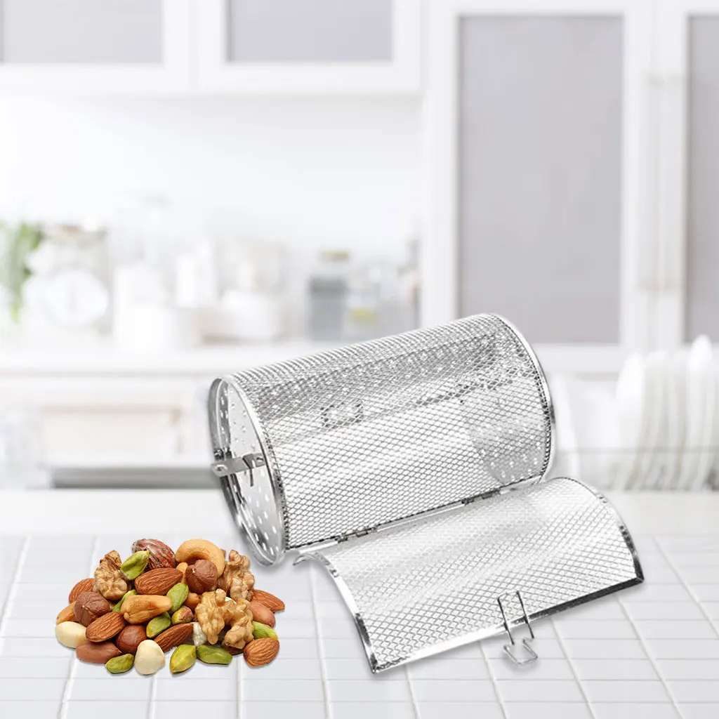 Oven Cage Stainless Steel Roasting for Coffee Beans Bbq Grill Roaster Air Fryer Kitchen coffee bean roaster,coffee roaster machine