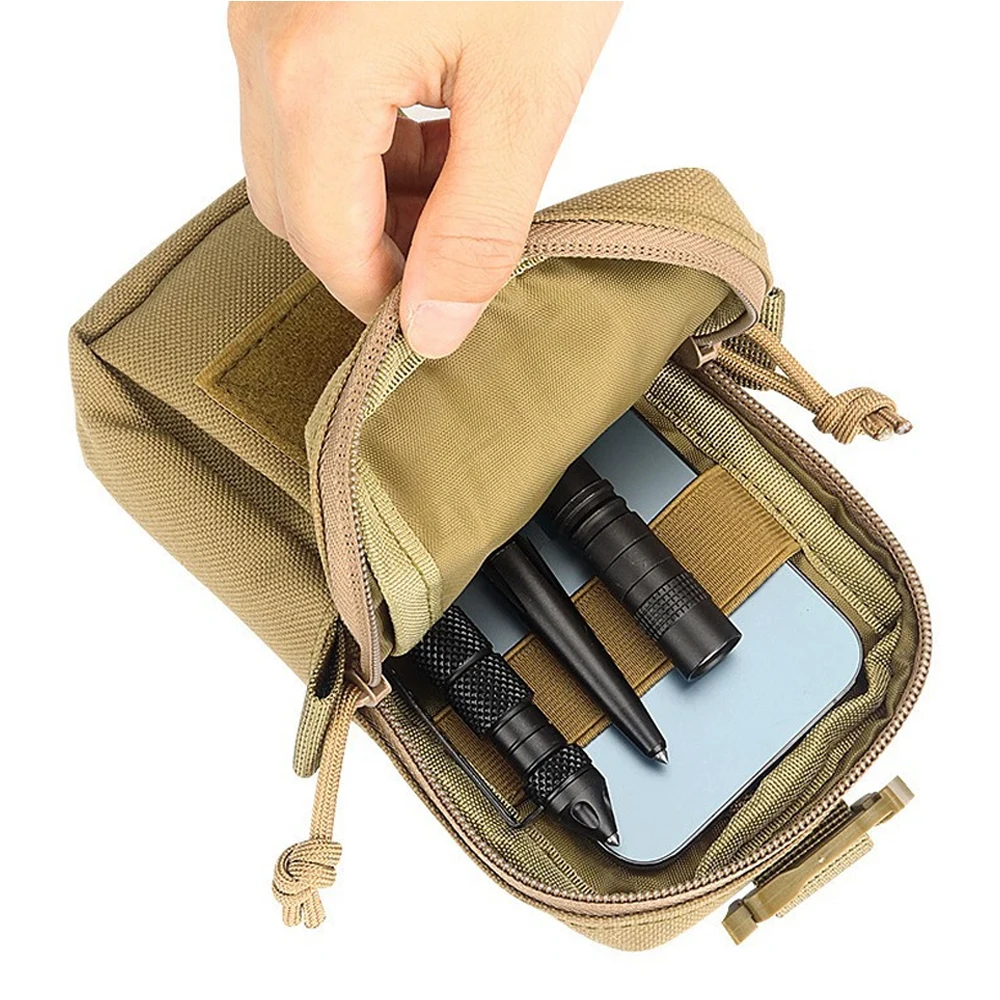Tactical Phone Holster,Molle EDC Belt Organizer Molle Pouches Waterproof Waist Bag, Outdoor Hunting Camping Trekking Traveling 3