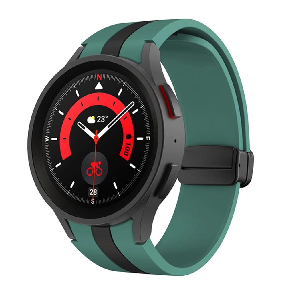 Magnetic Buckle Silicone Strap