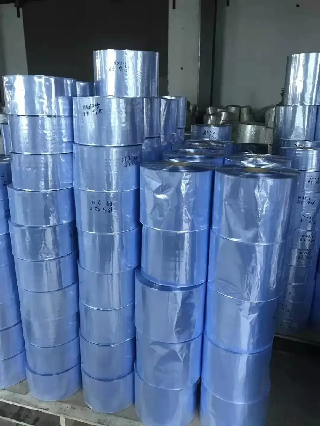 0.5kg 1kg 1.5kg  PVC Heat Shrinkable Pipe Clear Membrane Plastic PVC Hot Shrink Film Packaging Tube Plastic Pack Thin Sheets 2