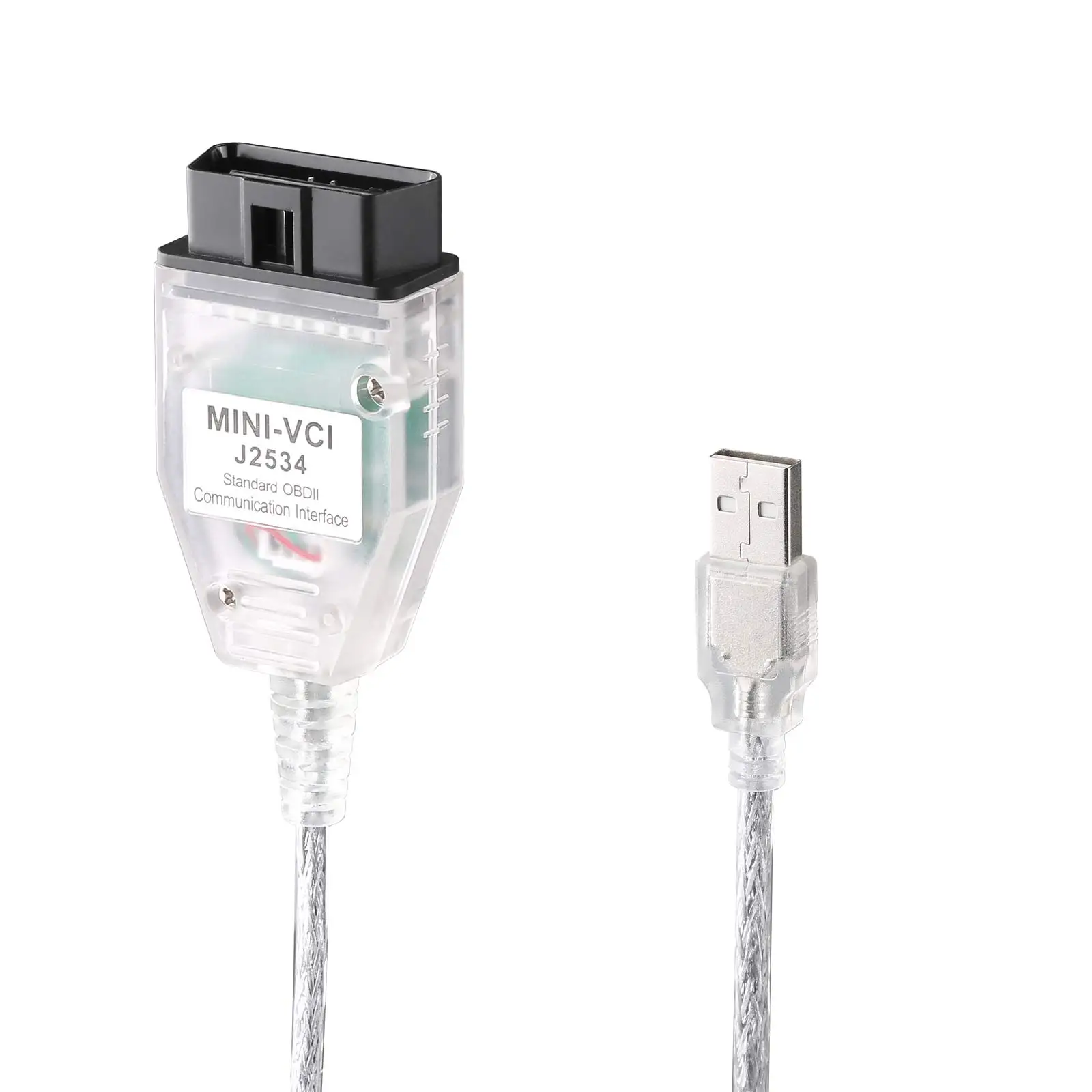 Фото Мини VCI j2534 V18.00.008 FTDI чип MINI-VCI J2534 для Toyota TIS Techstream OBD2 интерфейс Диагностика транспортного средства Поддержка до 2022 №2