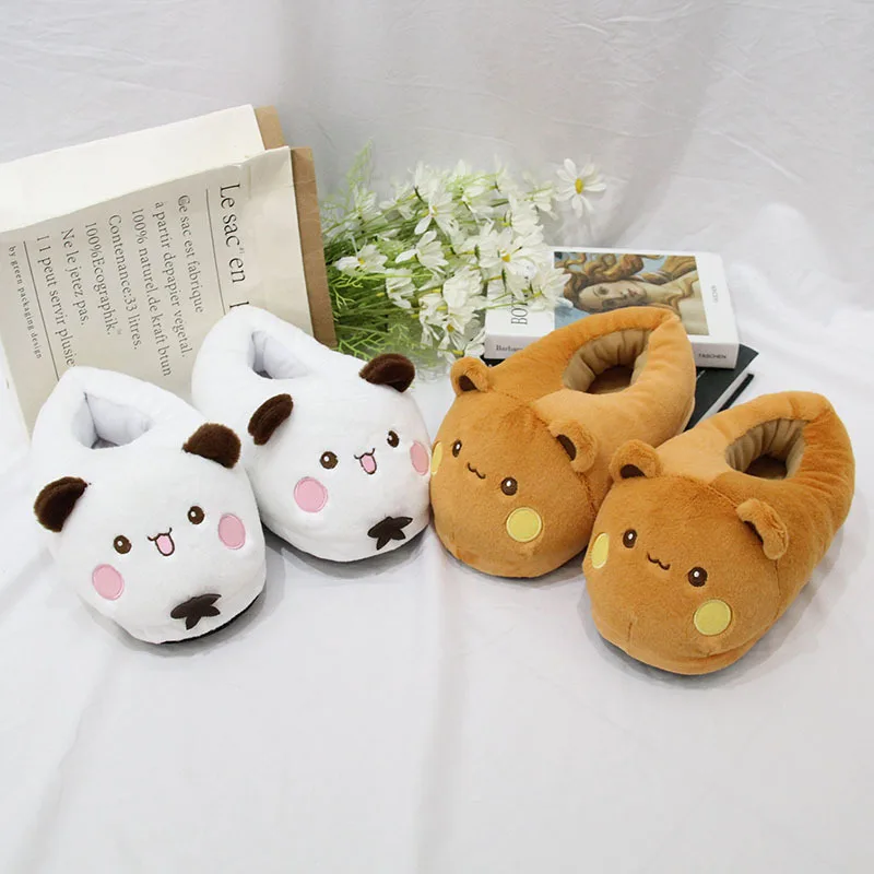 New Panda Bubu And Yier Plush Slippers Cartoon Panda Indoor Couple'S Warm Cotton Slippers Autumn And Winter Gift 3