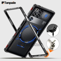 Enhanced Metal Frame Bumper Case with Heat Dissipation for RedMagic 10 ProPlus (Black)