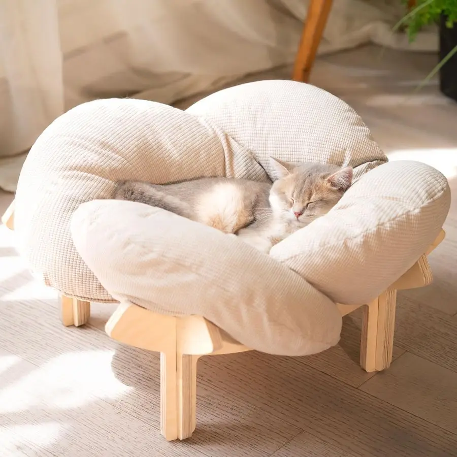Elevated cat bed image 1