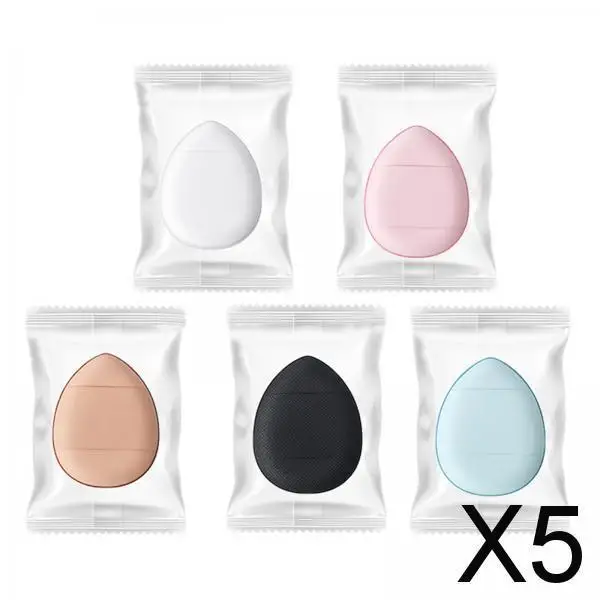 5 x 5Pcs Finger Powder Puff Blending Sponge for Repair Cream