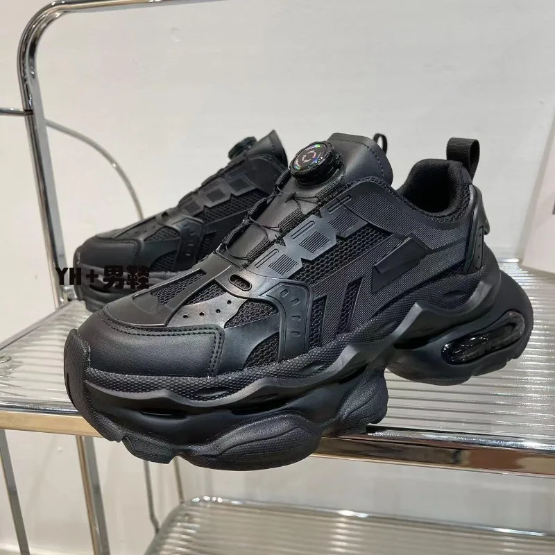 통기성 편안한 캐주얼 운동화 남성 두꺼운 바닥 미끄럼 방지 운동화 부드러운 바닥 Masculino Zapatillas Hombre Tenis