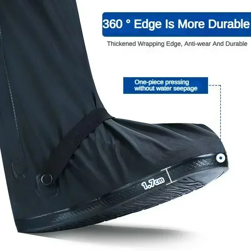 Motorcycle Boots Shoe Covers Covering Moto Waterproof Motorcyclist Raincoat Biker Rain Boot Rainy Days Outdoor