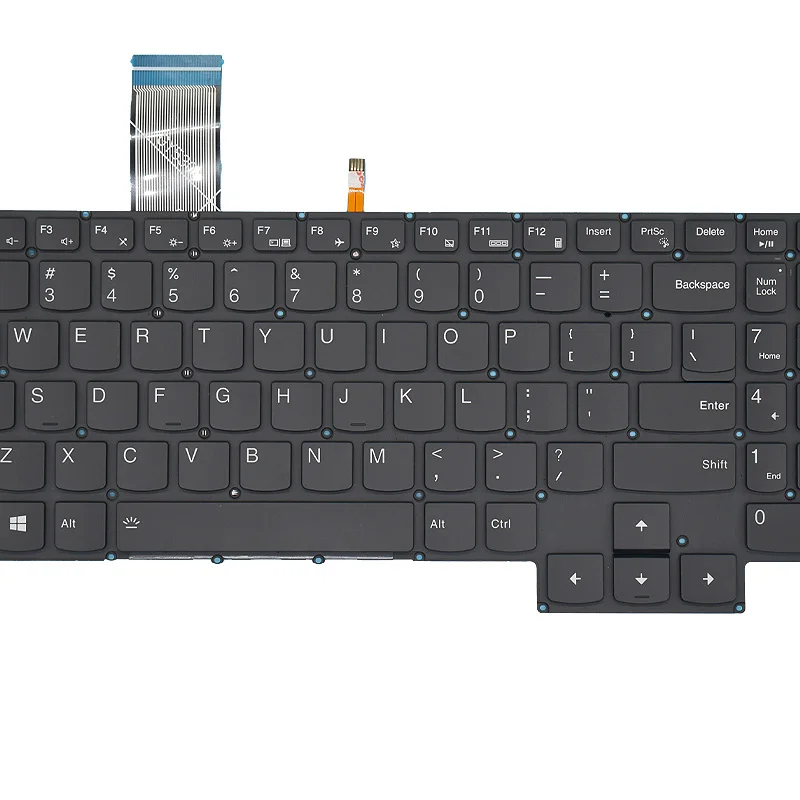Teclado Retroiluminado para Lenovo Ideapad Gaming 15imh05 15arh05 15ach Gy530 Gy550 Gy570 R7000 Y7000 2023 ru sp Eua br Espanhol - Imagem 5