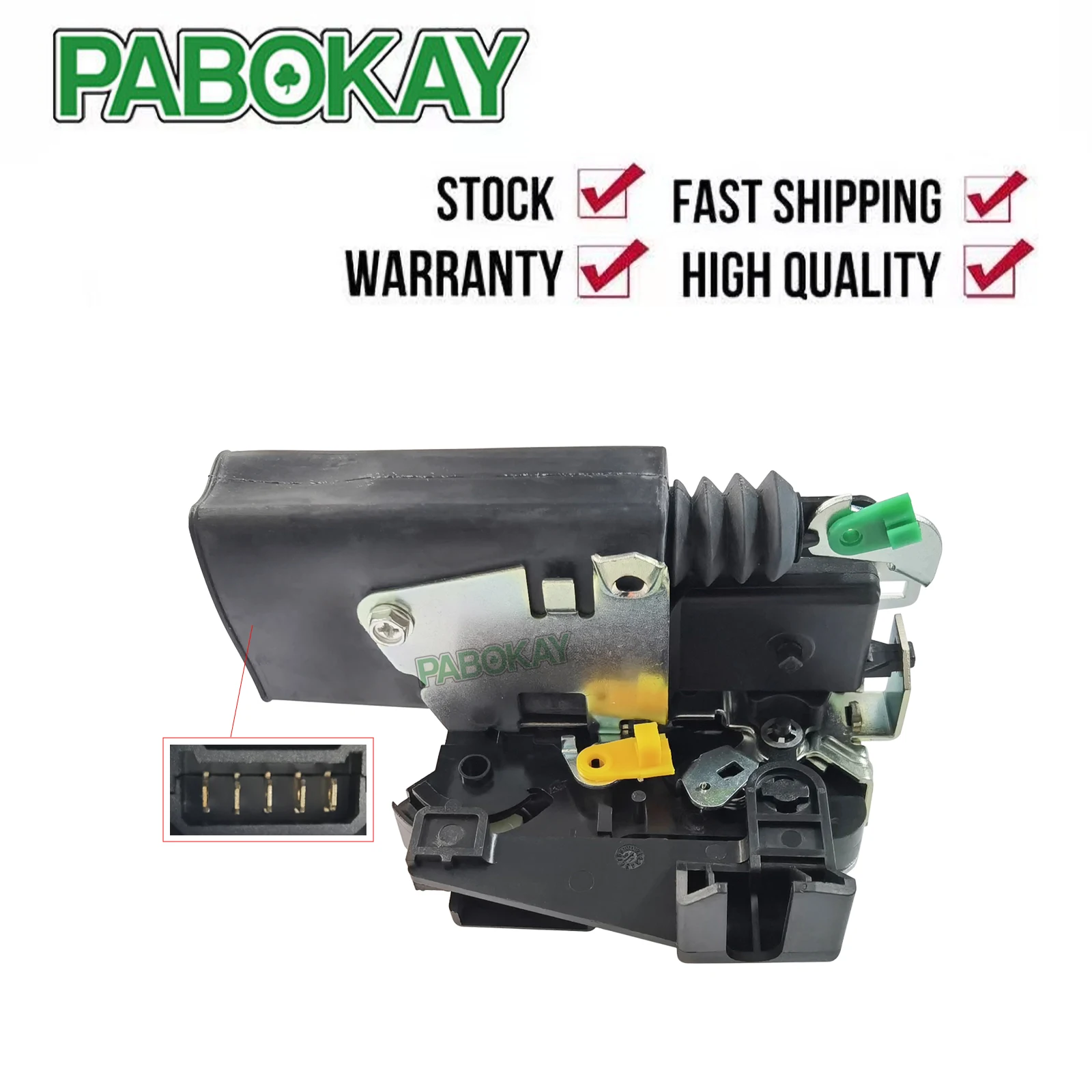 

Actuator Door Lock Front Left 5 PIN For Dacia Duster From 2010- 8200735225