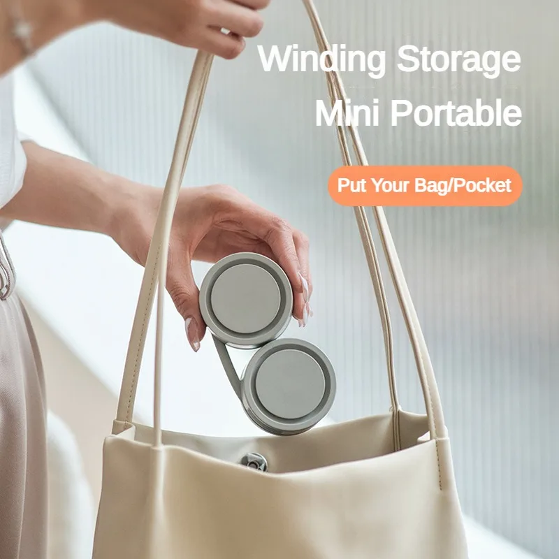 Portable Neck Fan,Hands Free Bladeless Fan,Wearable Personal Fan,360° Bendable 3 Speeds Rechargeable Fan Gifts for Women Men 4 Portable Neck Fan,Hands Free Bladeless Fan,Wearable Personal Fan,360° Bendable 3 Speeds Rechargeable Fan Gifts for Women Men 4