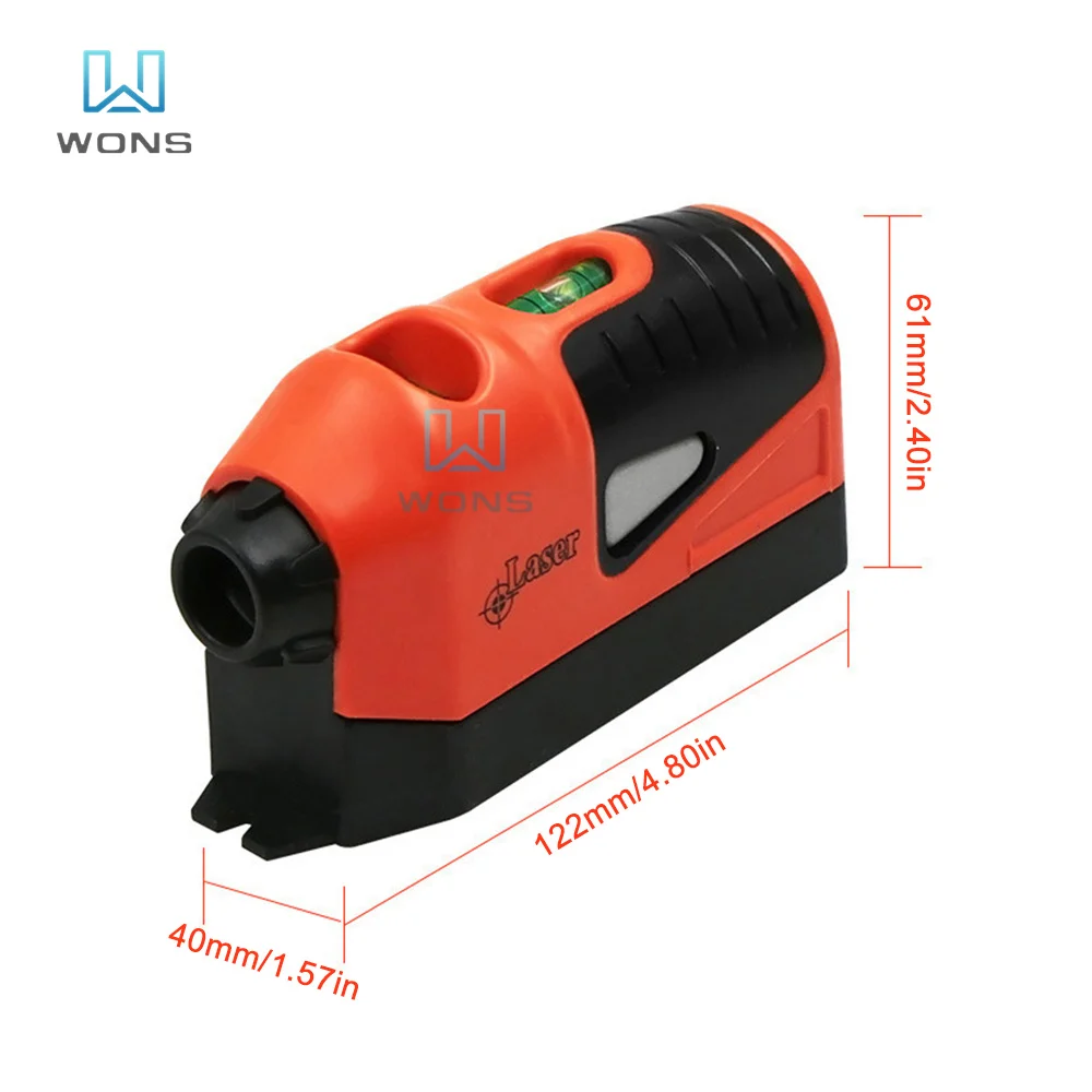 Multi-function Laser Level Vertical Infrared Laser Level Laser Stralght THE Laser Guided Level Line Measurement Gauge Tool 6