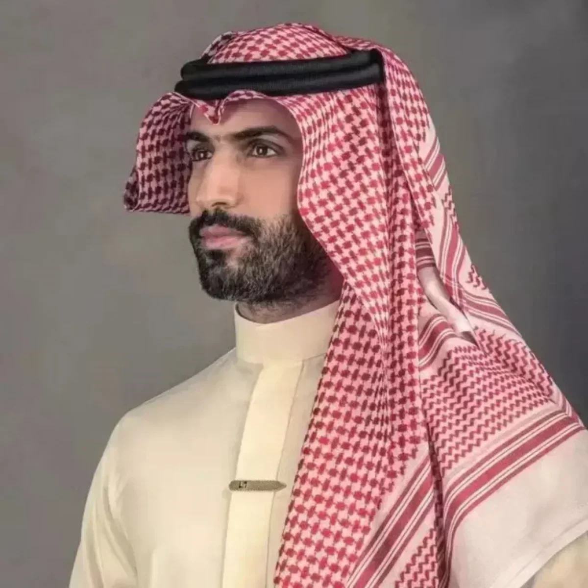Arab Shemagh Muslim Keffiyeh Head Wrap Tactical Desert Head Neck Scarf Military Shawl Arabic Scarf Headwear with Agal Rope printed scarf knitted scarves cashmere scarf neck gaiter scarf silk scarf tactical scarf square scarf neck warmer scarf gradient scarf cotton head wrap