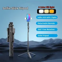 FANGTUOSI 2024 New Wireless Selfie Stick Tripod Foldable Stand For Gopro Action Cameras Smartphones Balance Steady Shooting Live - Image 3