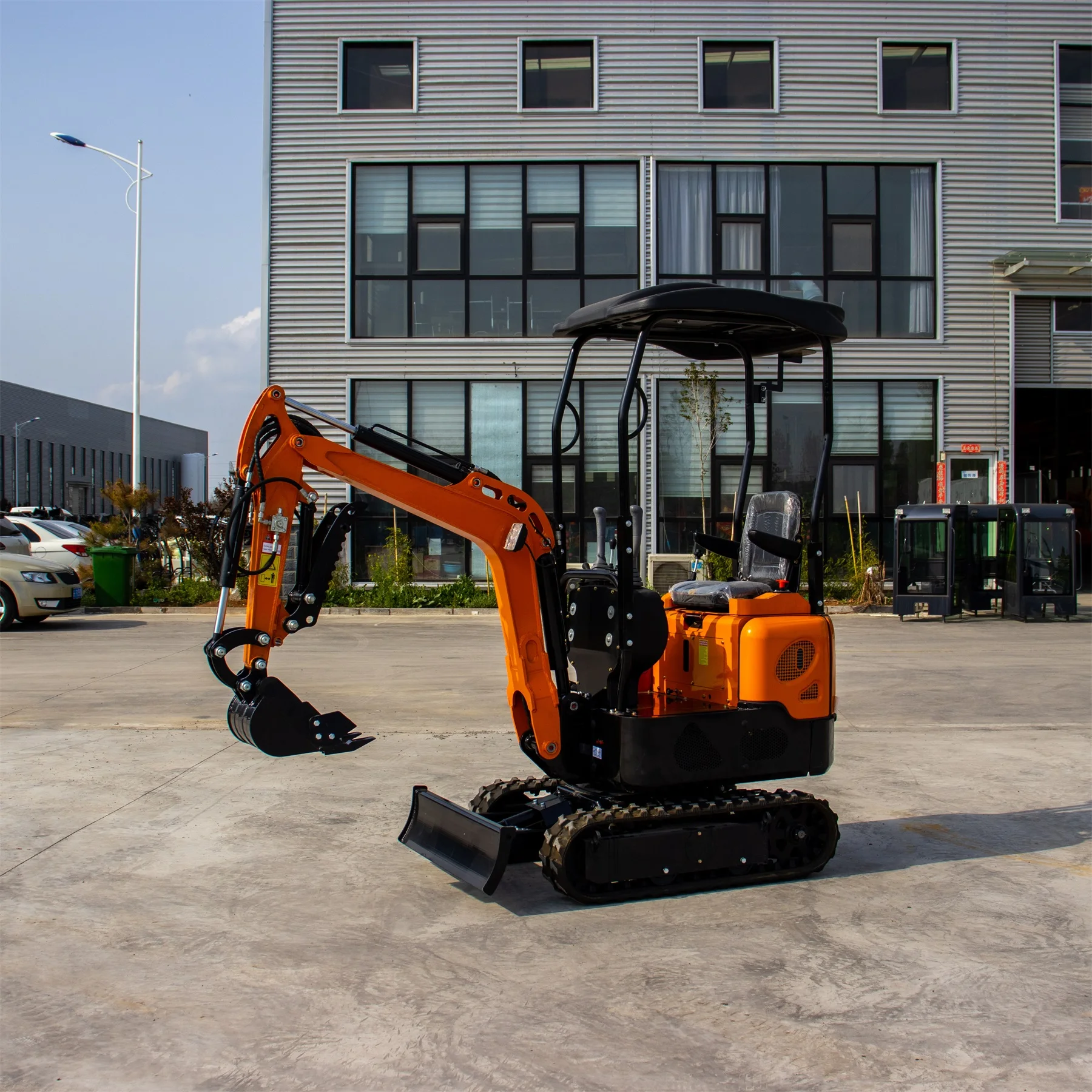 

1 Ton Mini Excavators China Crawler Excavator Earth-moving Digger