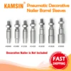 KAMSIN 0960-2030 9.6- 20.3mm Diameter Barrel Sleeves for KAMSIN Pneumatic Decorative Nailer, Upholstery Tacks Gun 1