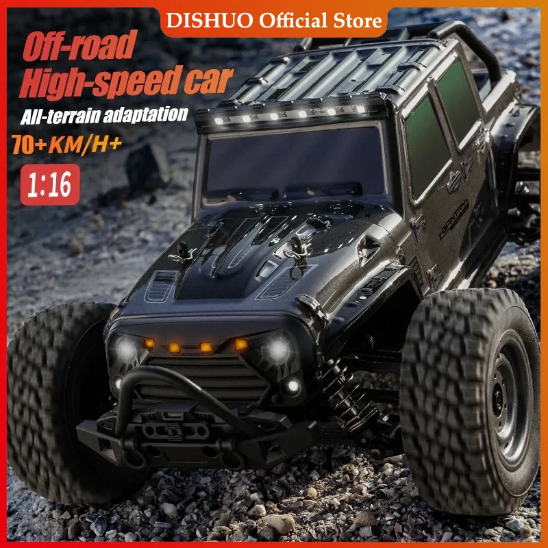 LED 1/16 귯ø   RC ڵ, ε 4WD, 4x4  帮Ʈ  Ʈ,  峭 , 16103Pro, 50 km/h Ǵ 75 km/h