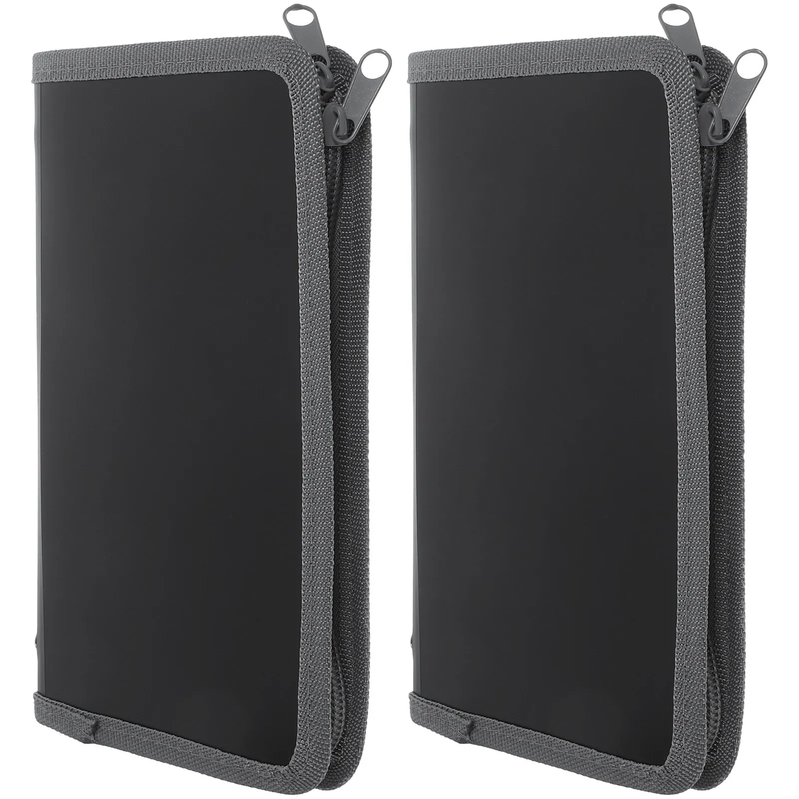 2Pcs 아코디언 파일 주최자 대용량 다층 영수증 홀더 사무실 파일 보관 폴더 플라스틱 확장 문서