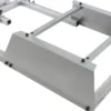 GTR Simulator GTA-F: Triple/Single Monitor Stand, Adjustable Leatherette Seat, Silver Frame, Racing Cockpit Chair for Gaming 6