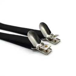 Men's Suspenders Adult 4 Clip Cross Strap Fashion Bib Pants Elastic Suspenders 2.5cm X110cm British Style Bib Pants Suspenders