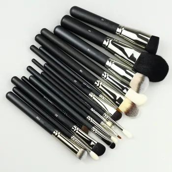 Serie M Set di pennelli per trucco Fondotinta Blush Ombretto Pennello per trucco occhi Piega Sbavature Correttore Strumento cosmetico Professionale