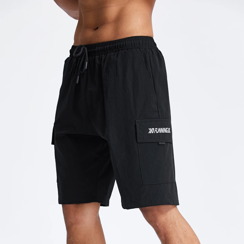 Mens Workout Shorts Pockets Fitness Shorts Pockets Men Men Running Training Short Running