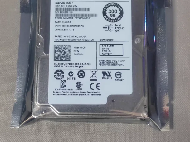 For 0H8DVC ST9300653SS 300G 2 5 15K SAS 6Gbps server hard drive