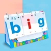 Kids Phonics Flashcards Spelling Words Desktop Calendar English Learnning Spelling Flip Cards Educational Vocabulary Toys 3