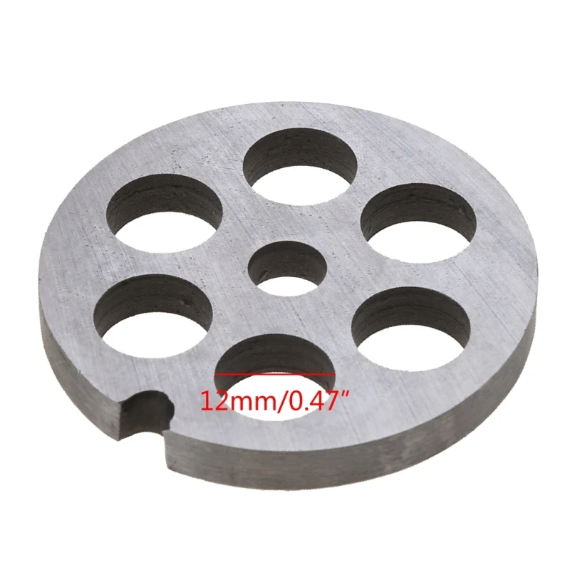Stainless Steel Meat Grinder Blade Mincer Plate Disc Replacement for Type 5 Manual Meat Grinder Mincer Knife Accessory meat grinder meat grinder spare parts food grinder attachments