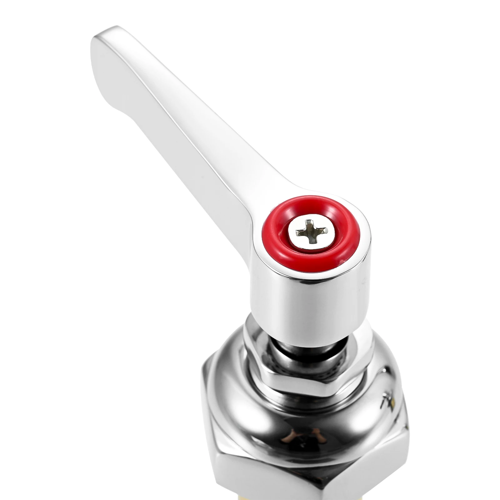 2Pcs Cold And Hot Side Handle Stem Assembly Fits for T&S Brass Faucets Replace 002713-40 002714-40 Spindle Valve Replacement