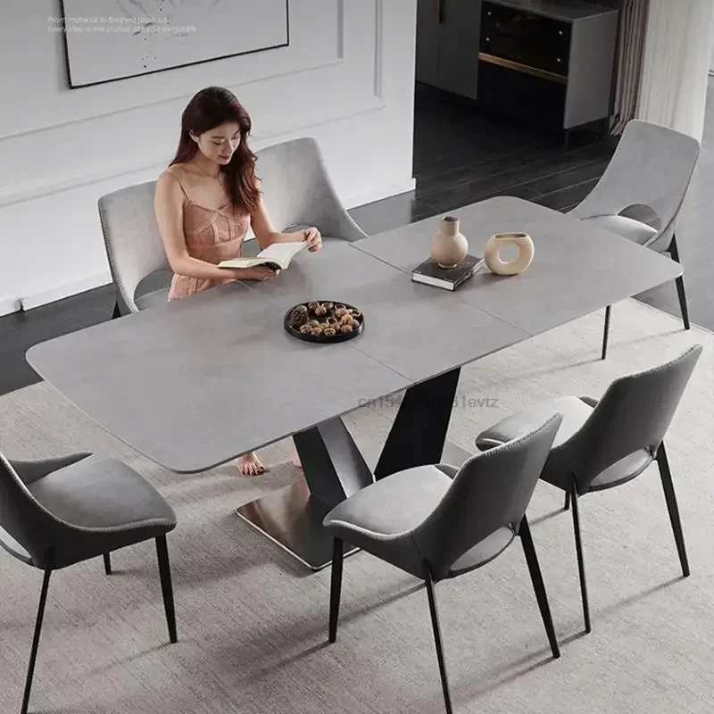 

Современный складной обеденный стол GY13, минималистичный домашний Прямоугольный складной обеденный стол для маленькой квартиры, многофункциональная мебель