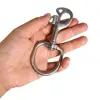 316 Stainless Steel Swivel Eye Butterfly SNAP Bolt Snap Quick Lock Diving Hook BCD Scuba Diving Accessoriess 6