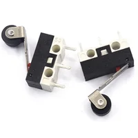 20/100/1000Pcs 3Pin Micro Limit Switch SPDT Momentary Push Button Switch 1A/125V Mouse Switch with Handle Roller - Image 6
