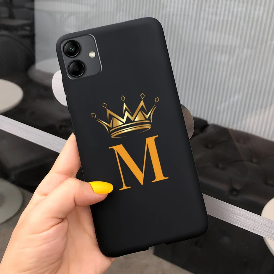 Chic Crown Letters Soft Silicone Phone Case - Stylish Protective Bumper Cover