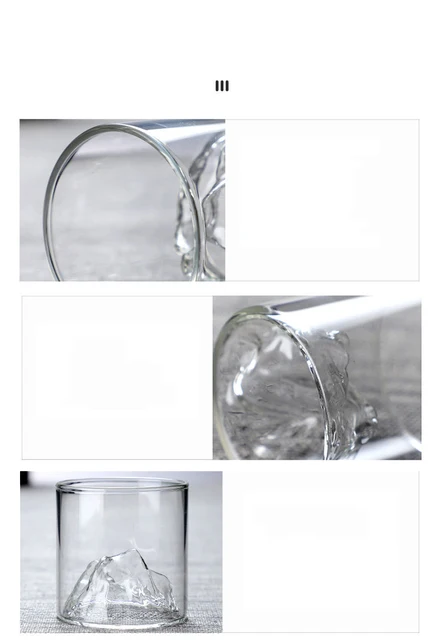 Watch the mountain glass handle high-value water glass female fruit juice  drinks cups bubble tea