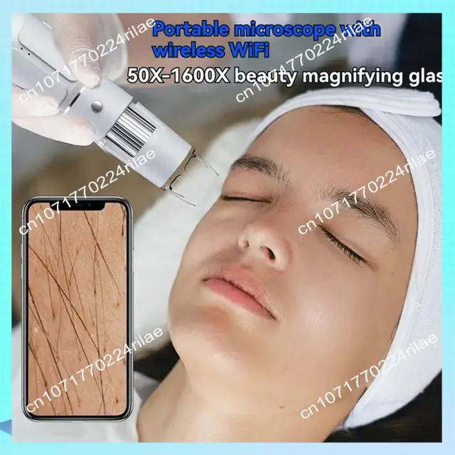 A17Z Wireless Digital Microscope Endoscope Inspection Camera 50X-1600X Magnification Handheld Mini Smart Phone 6