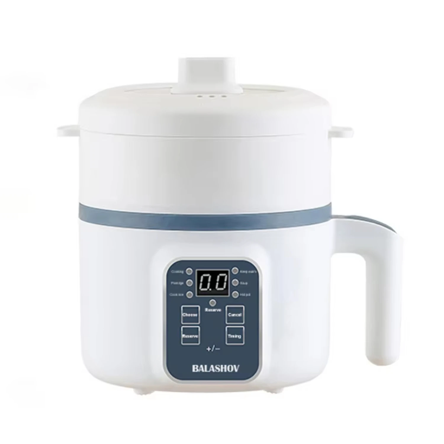 Mini  Rice Cooker Single Double Layer Intelligent Automatic  Kitchen Cooker 1-2 People MultiCooker Steamed Rice Pot 5