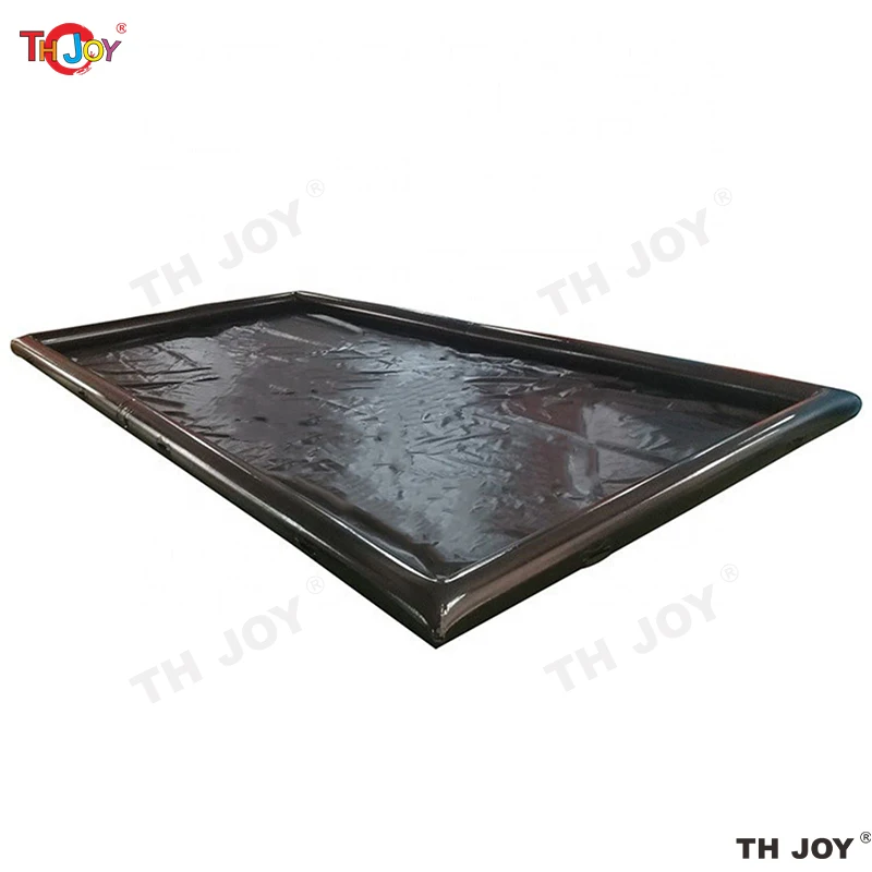 Fast air shipping, Environment-protection Water Container PVC Pool Portable Inflatable Car Wash Mat, Airtight Car Wash Pool Mat