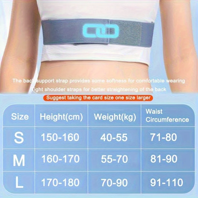 Invisible Back Posture Trainer Adjustable Shoulder Brace Straight Holder Clavicle Support for Men Women Adult Children belt