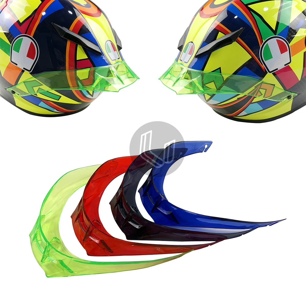 Motorcycle Helmet Spoiler Rear Wing Motorbike Tail Parts &amp Accessories For AGV Pista GP R RR |