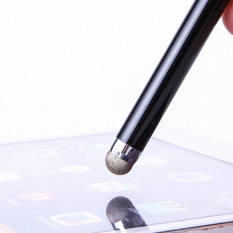 10 teile/paket Hohe Qualität Metall Kapazitiven Touch Pen Stylus Bildschirm Faser Kapazitiven Tuch Für Telefon Tablet Laptop + Zip Tasche – Detail 8