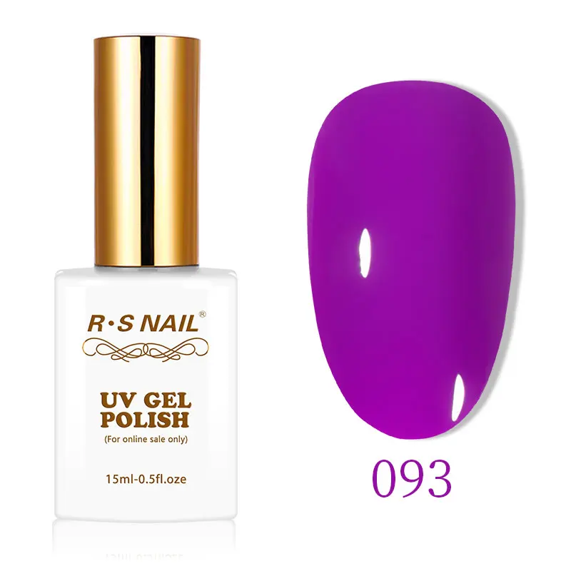RS NAIL UV LED Gel Nail Polish 15ml Variety