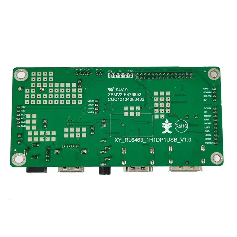 CJSD--호환 가능한 7-65인치 LCD 화면 DP-LVDS 드라이버 보드(앰프 포함), 헤드폰 충전 USB 포트 1920X1080 해상도