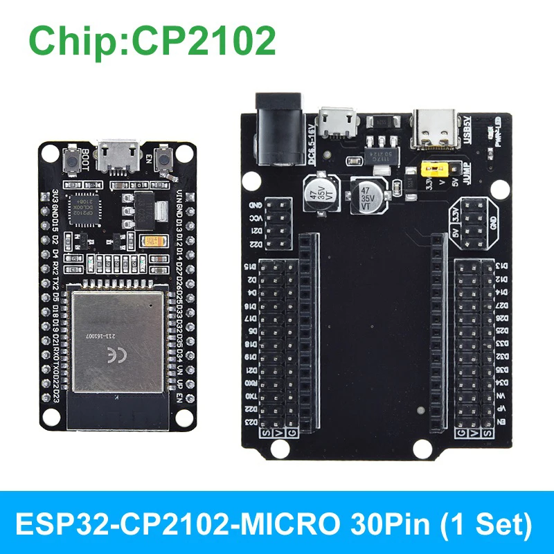 ตัวเลือกสินค้า บอร์ดพัฒนาโปรเจกต์ IoT ด้วย ESP32 หน่วยความจำสูง