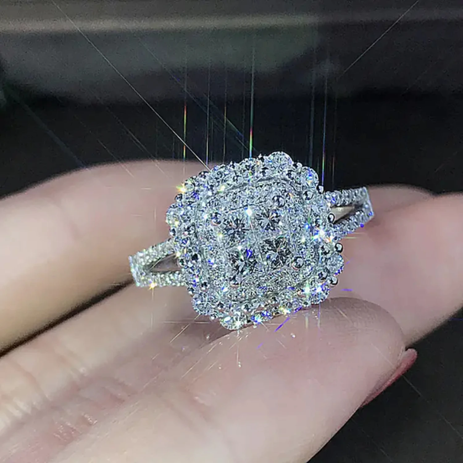 Zircon Decor Ring