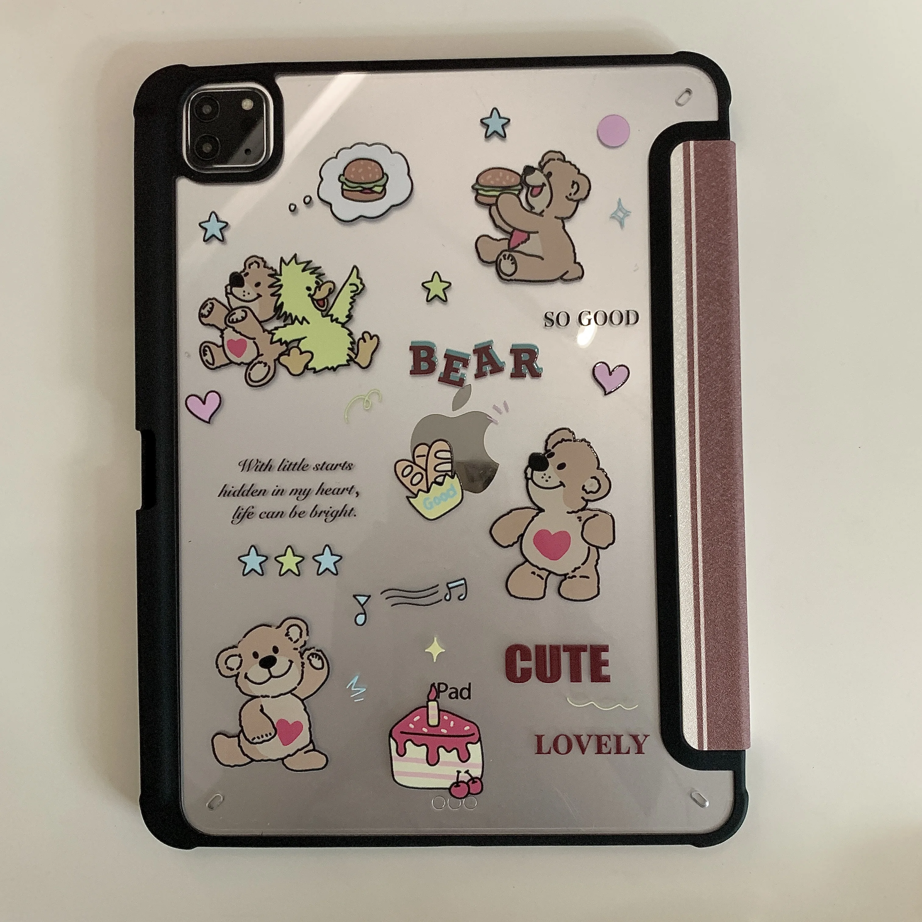 Cute Bear Tablet Case For iPad