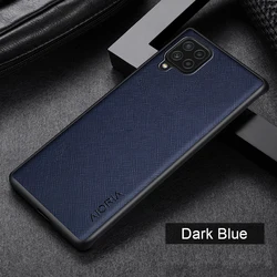Universal Protective Smartphone Case - Sleek and Durable Design for Galaxy M12 (Dark blue)