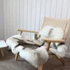 Faux Reindeer Fur Carpet Rug Plush Chair Cushion Sofa Cover Imitation Animal Leather Christmas Gift 3